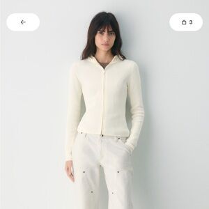 Tna Daze Zip Hoodie Ribbed